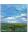 Ready2hangart Green Pastures Wrapped Canvas Wall Art By Leslie Owens
