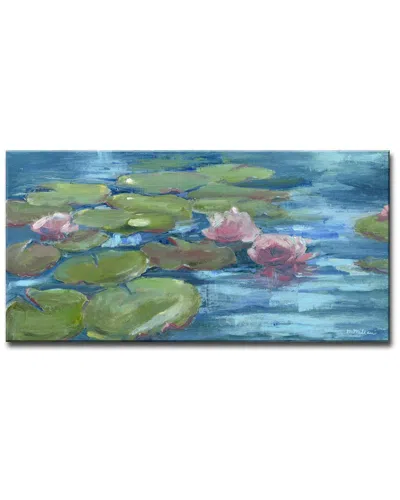 Ready2hangart Green Water Wrapped Canvas Wall Art By Leslie Owens In Multi