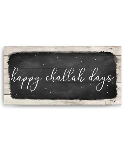 Ready2hangart Happy Challah Days Canvas Wall Art By Olivia Rose In Multi