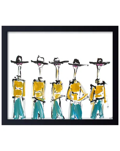 Ready2hangart Hats And Slacks Framed Print Wall Art