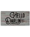 Ready2hangart Hello Darlin Wrapped Canvas Wall Art By Olivia Rose