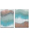Ready2hangart Heron Point I/ii Wrapped Canvas Wall Art By Norman Wyatt