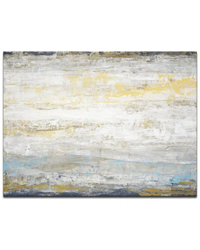 Ready2hangart High Tide Wrapped Canvas Wall Art By Norman Wyatt In Gray
