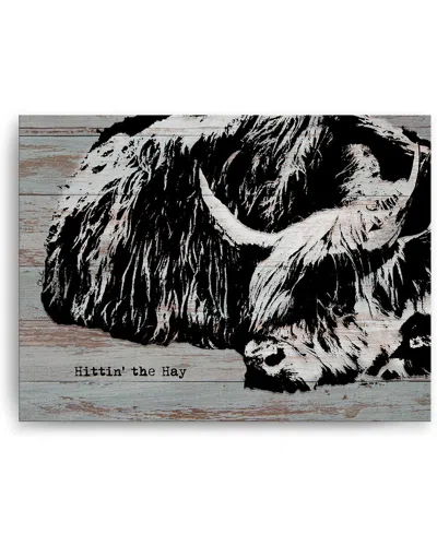 Ready2hangart Hittin The Hay Wrapped Canvas Wall Art By Olivia Rose