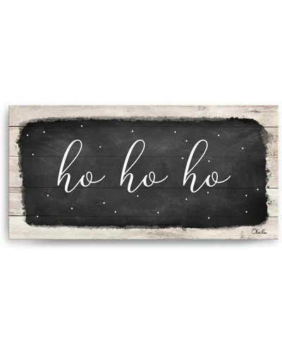Ready2hangart Hohoho Canvas Wall Art By Olivia Rose In Gray
