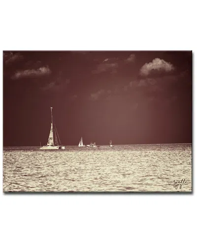 Ready2hangart Home Before Dark Wrapped Canvas Wall Art By Joelle Joy In Multi