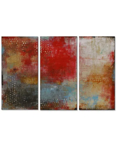 Ready2hangart Impromptu 3pc Wrapped Canvas Wall Art By Norman Wyatt In Multi