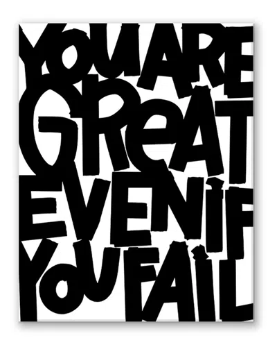 Ready2hangart Ink Letter Love Viii Wrapped Canvas Wall Art