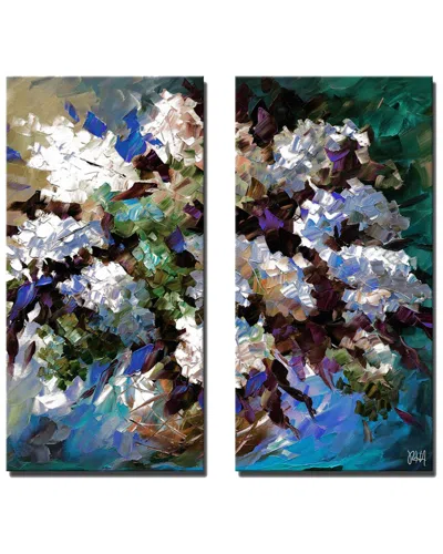 READY2HANGART READY2HANGART INKD LI WRAPPED CANVAS WALL ART BY TRISTAN SCOTT