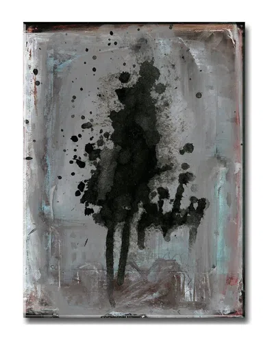 Ready2hangart Inkd Viii Wrapped Canvas Wall Art By Tristan Scott In Gray
