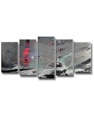 Ready2hangart Inkd Xviii Wrapped Canvas Wall Art By Tristan Scott In Multi