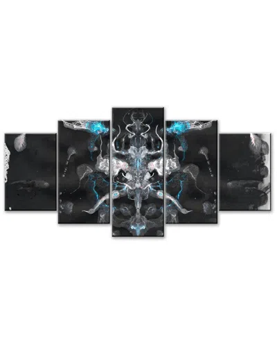 Ready2hangart Inkd Xxx 5pc Wrapped Canvas Wall Art By Tristan Scott