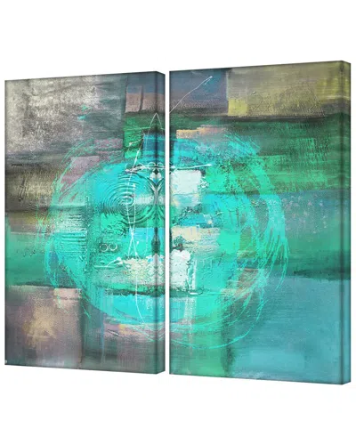 Ready2hangart Inkd Xxxiii Wrapped Canvas Wall Art By Tristan Scott