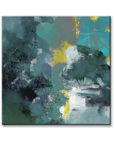 Ready2hangart Inkd Xxxix Wrapped Canvas Wall Art By Tristan Scott In Blue