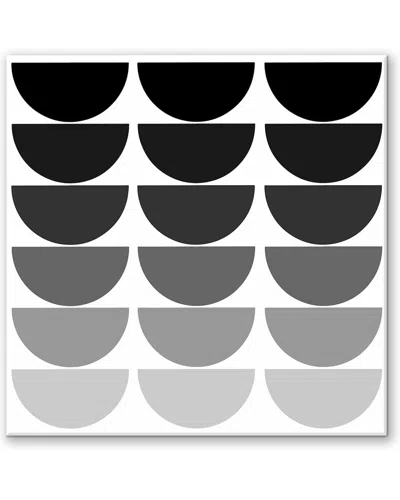 Ready2hangart Ink.letter.love Xi Wrapped Canvas Wall Art By Corey Morrow In Black