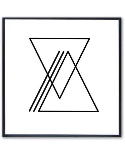 Ready2hangart Ink.letter.love Xiv Framed Canvas Wall Art By Corey Morrow