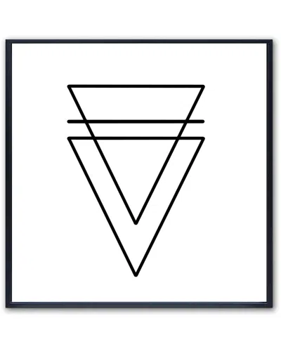 Ready2hangart Ink.letter.love Xvi Framed Canvas Wall Art By Corey Morrow