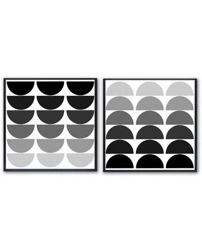 Ready2hangart Ink.letter.love Xvii Framed Canvas Wall Art By Corey Morrow In Multi