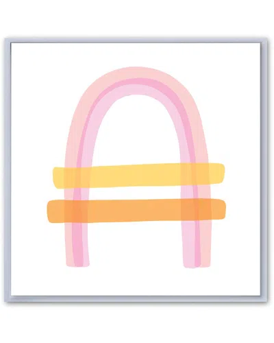 Ready2hangart Ink.letter.love Xxi Wrapped Canvas Wall Art By Corey Morrow In White