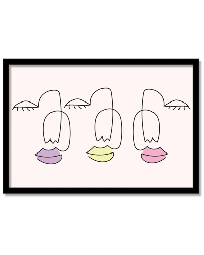 Ready2hangart Joie Contour I Framed Print Wall Art By Chichi Decor In Multi