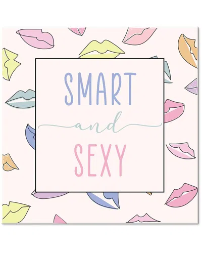Ready2hangart Joie Contour Ix Wrapped Canvas Wall Art By Chichi Decor
