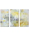Ready2hangart Joy Within 3pc Wrapped Canvas Wall Art By Norman Wyatt