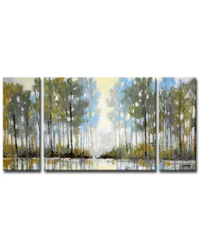 Ready2hangart Lakeside View Iii Wrapped Canvas Wall Art By Norman Wyatt