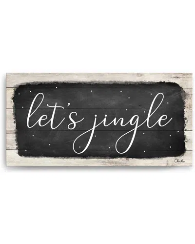 Ready2hangart Lets Jingle Canvas Wall Art By Olivia Rose In Multi