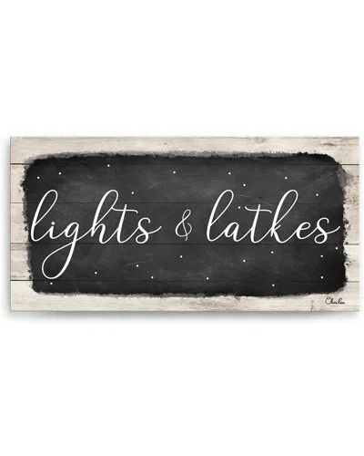 Ready2hangart Lights & Latkes I Canvas Wall Art By Olivia Rose