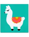 Ready2hangart Llama Wrapped Canvas Wall Art By Lisa Kaw