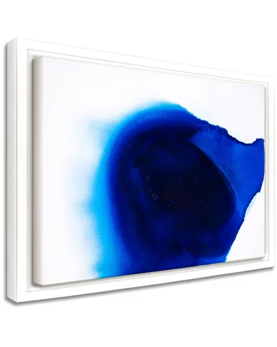 Ready2hangart Lost In The Moment Framed Canvas Wall Art By Samerra In Blue