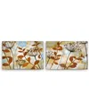 Ready2hangart Meadow Melody I/ii 2 Piece Wrapped Canvas Wall Art Set