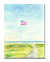 Ready2hangart Meet You At The Flag Wrapped Canvas Wall Art By Leslie Owens