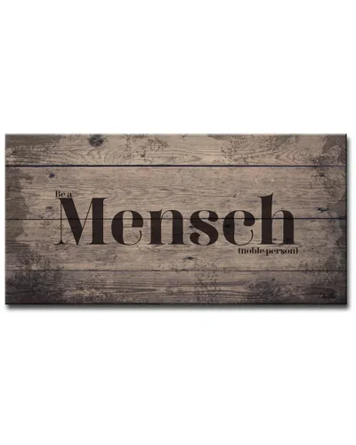Ready2hangart Mensch Wrapped Canvas Wall Art By Olivia Rose In Gray
