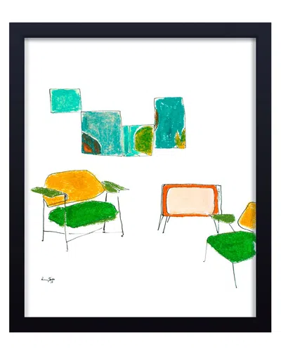 Ready2hangart Minimal Leisure Framed Print Wall Art In Multi