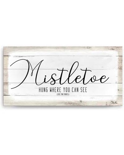 Ready2hangart Mistletoe Canvas Wall Art By Olivia Rose