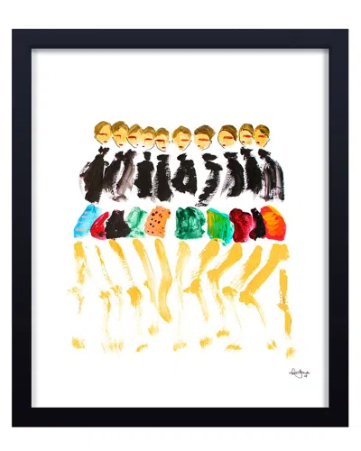 Ready2hangart Model Love Framed Print Wall Art In Multi