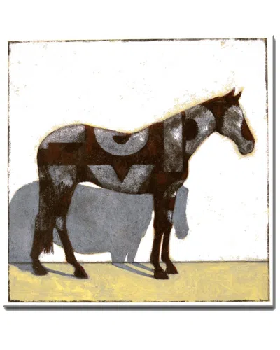 Ready2hangart Modern Pinto Wrapped Canvas Wall Art By Norman Wyatt In Multi