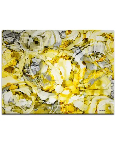 Ready2hangart Moon And Stars Wrapped Canvas Wall Art By Norman Wyatt In Multi