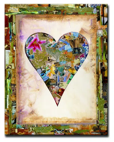 Ready2hangart Nature Heart Wrapped Canvas Wall Art By Salvatore Principe