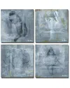 Ready2hangart Nautical 4pc Wrapped Canvas Wall Art By Tristan Scott