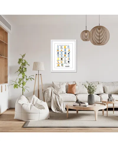 Ready2hangart Nautical Flags By Hanna Melin Wall Art In Blue