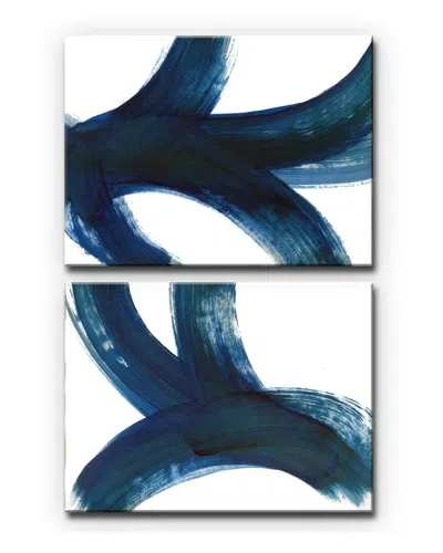 Ready2hangart On The Move I/ii Wrapped Canvas Art Set