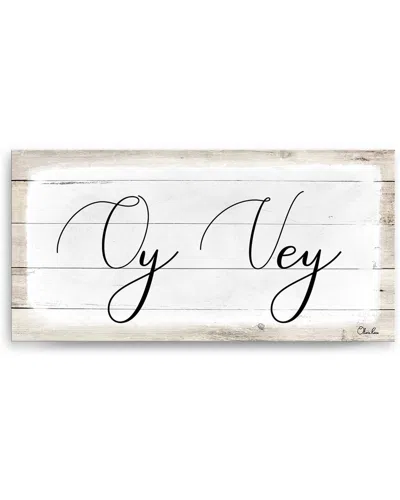 Ready2hangart Oy Vey Ii Canvas Wall Art By Olivia Rose In Multi