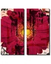 Ready2hangart Painted Petals Ci Wrapped Canvas Wall Art By Tristan Scott