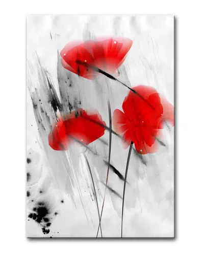 Ready2hangart Painted Petals Iii Wrapped Canvas Wall Art By Tristan Scott