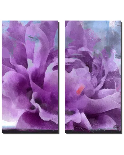Ready2hangart Painted Petals Li Canvas Wall Art By Tristan Scott