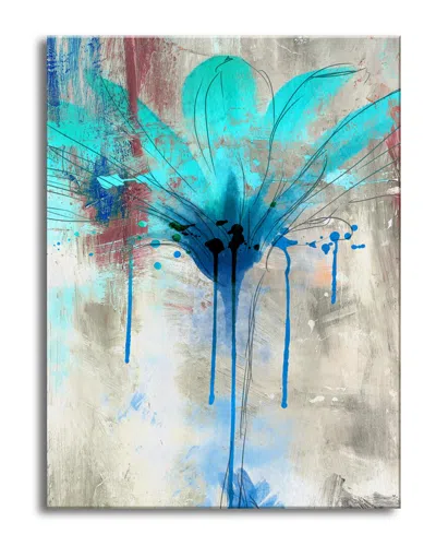 Ready2hangart Painted Petals Lii Wrapped Canvas Wall Art In Multi