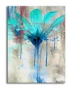 Ready2hangart Painted Petals Lii Wrapped Canvas Wall Art