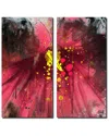 Ready2hangart Painted Petals Lv Canvas Wall Art By Tristan Scott